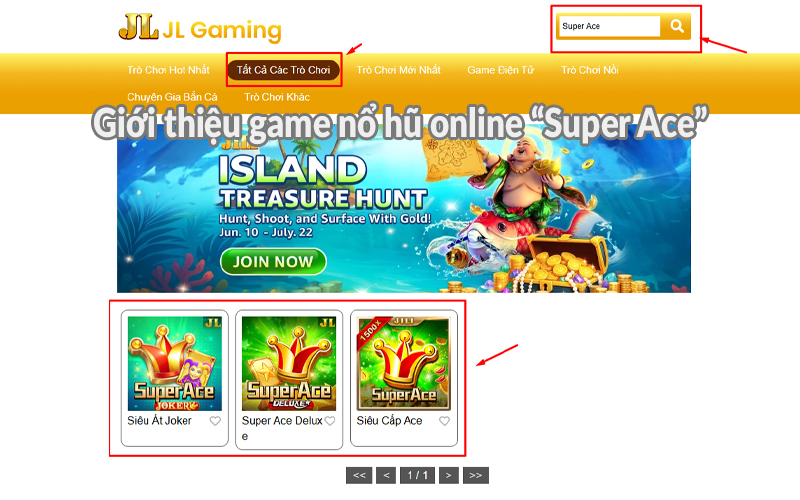 Giới thiệu game nổ hũ online “Super Ace”
